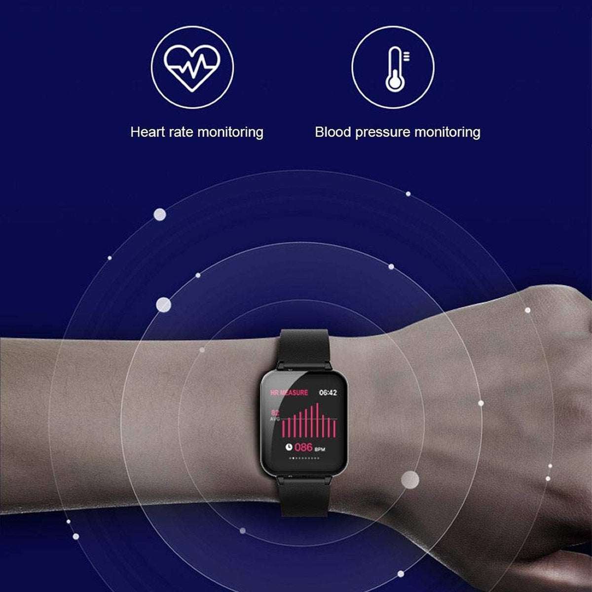 Smart Fitness Watch – Wellness & Activity Tracker for Sports