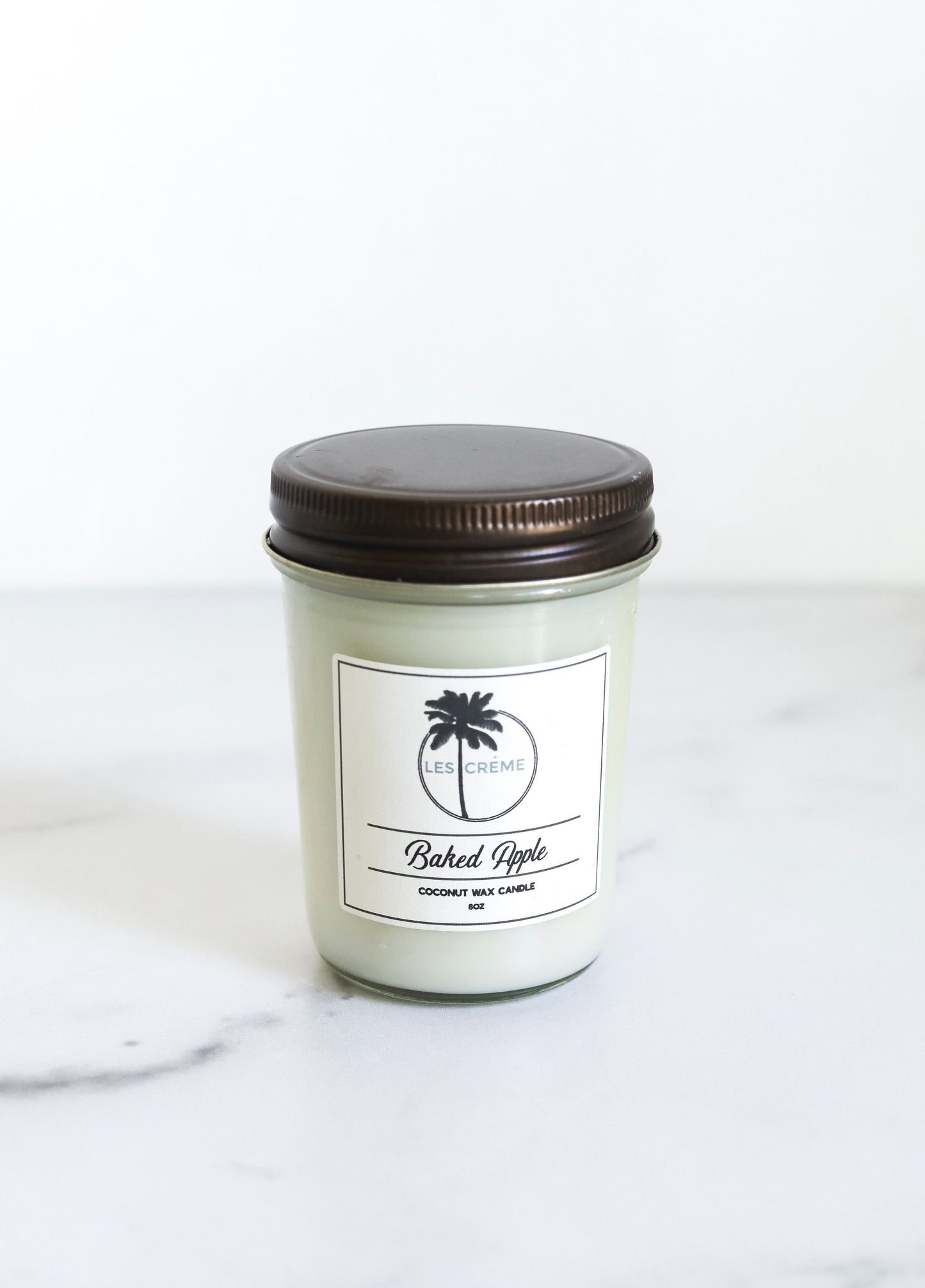 Baked Apple Scented Candle – Coconut Wax for Cozy Aromas