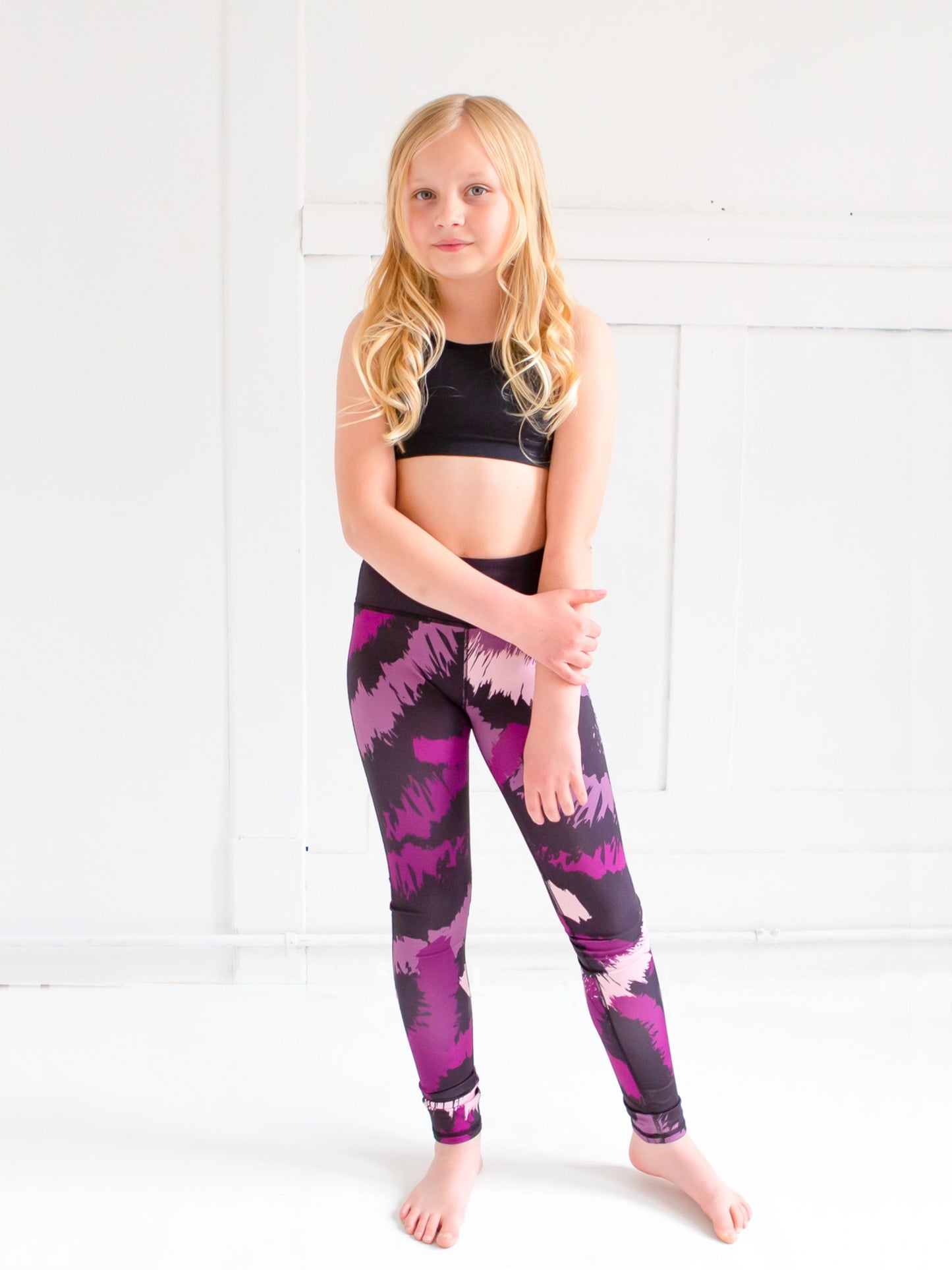 Anitra Printed Leggings – Stylish High-Waist Activewear