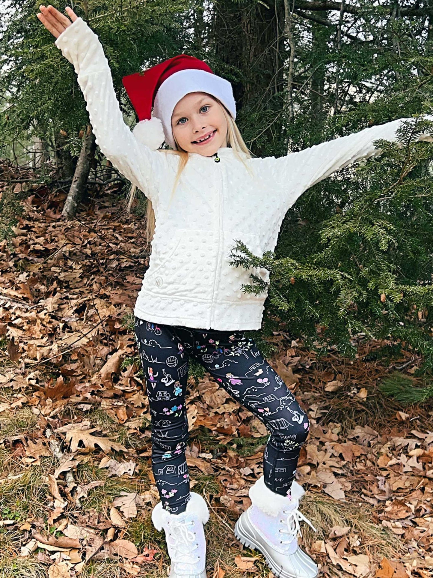 Printed Activewear Leggings – High-Waist Comfort Fit