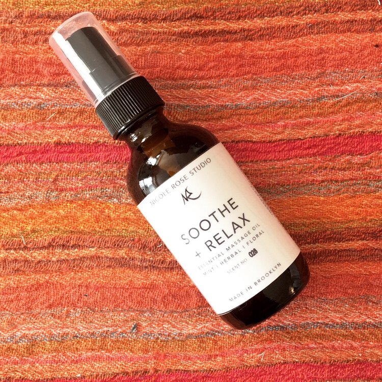 Soothe & Relax Body Oil – Essential Massage & Aromatherapy Blend