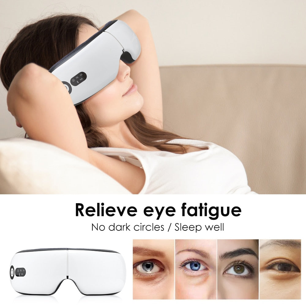 Smart 4D Eye Massager – Stress Relief & Eye Care Device