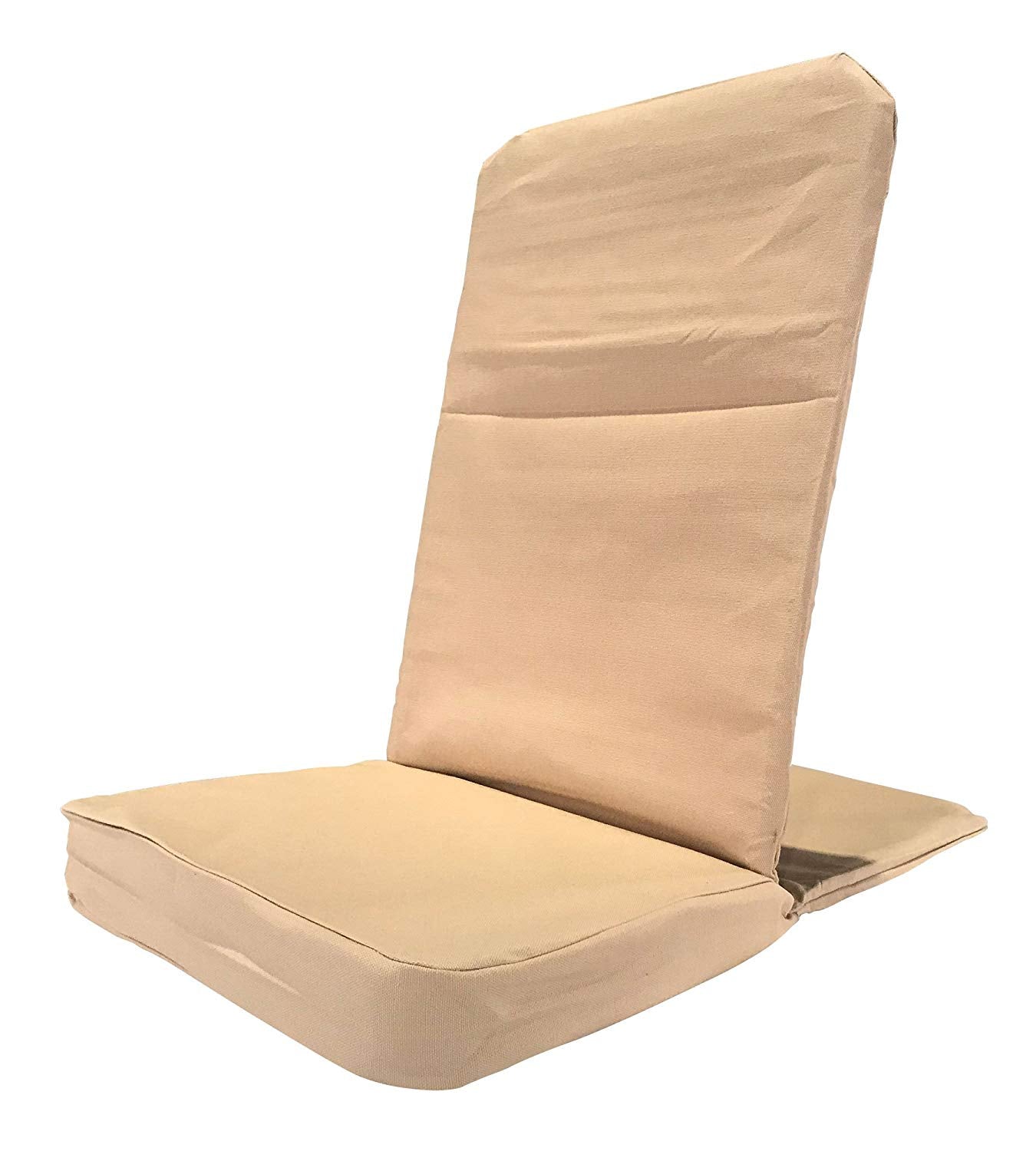 Folding Meditation Floor Chair – With Supportive Backrest