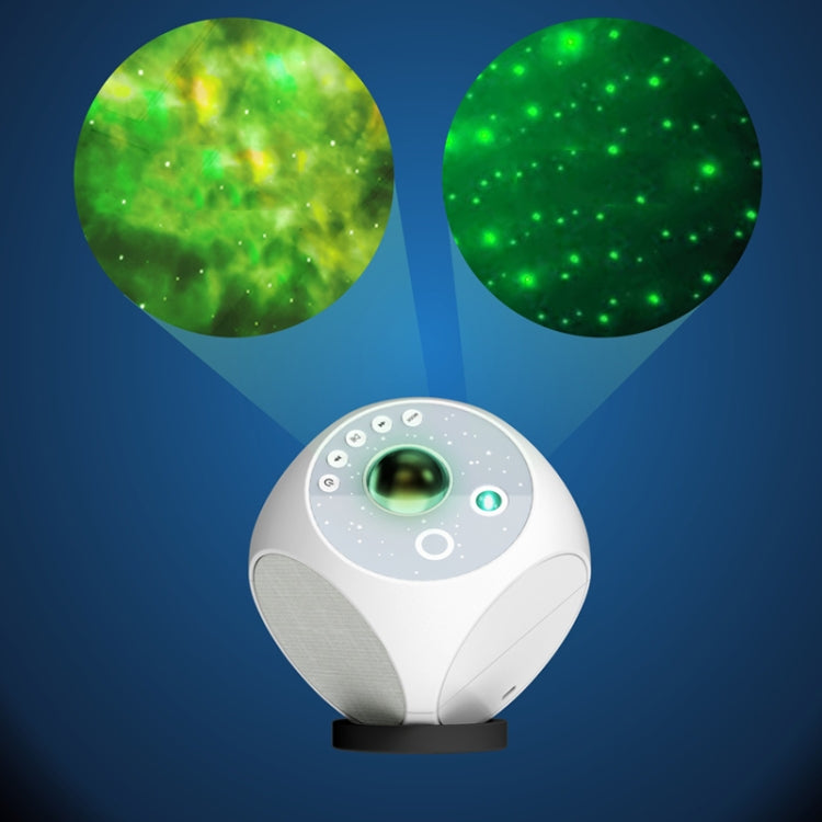 Starry Sky Projector Light – Remote-Controlled Sleep Aid (White)