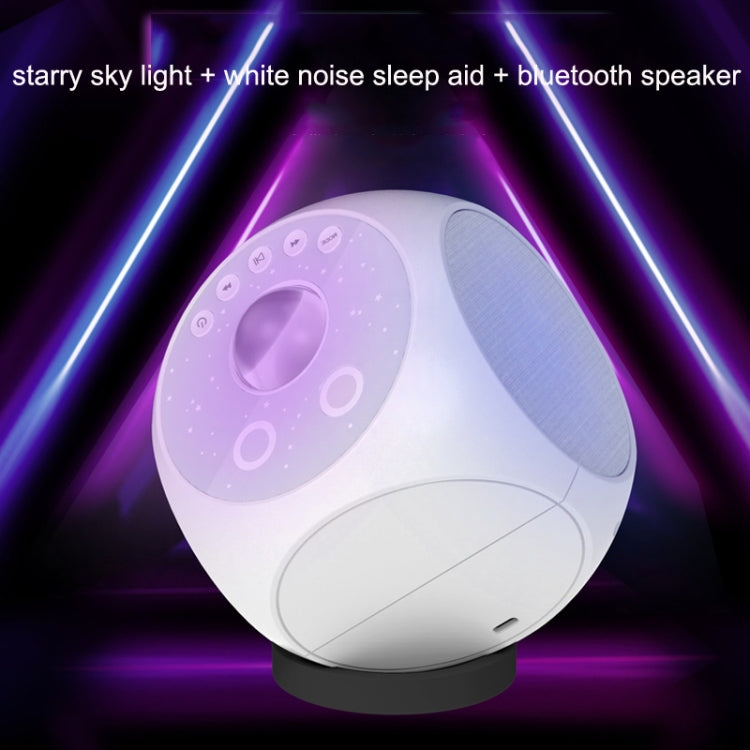 Starry Sky Projector Light – Remote-Controlled Sleep Aid (White)