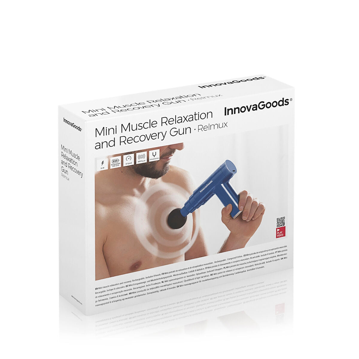 Mini Muscle Massage Gun – Portable Relaxation & Recovery Tool