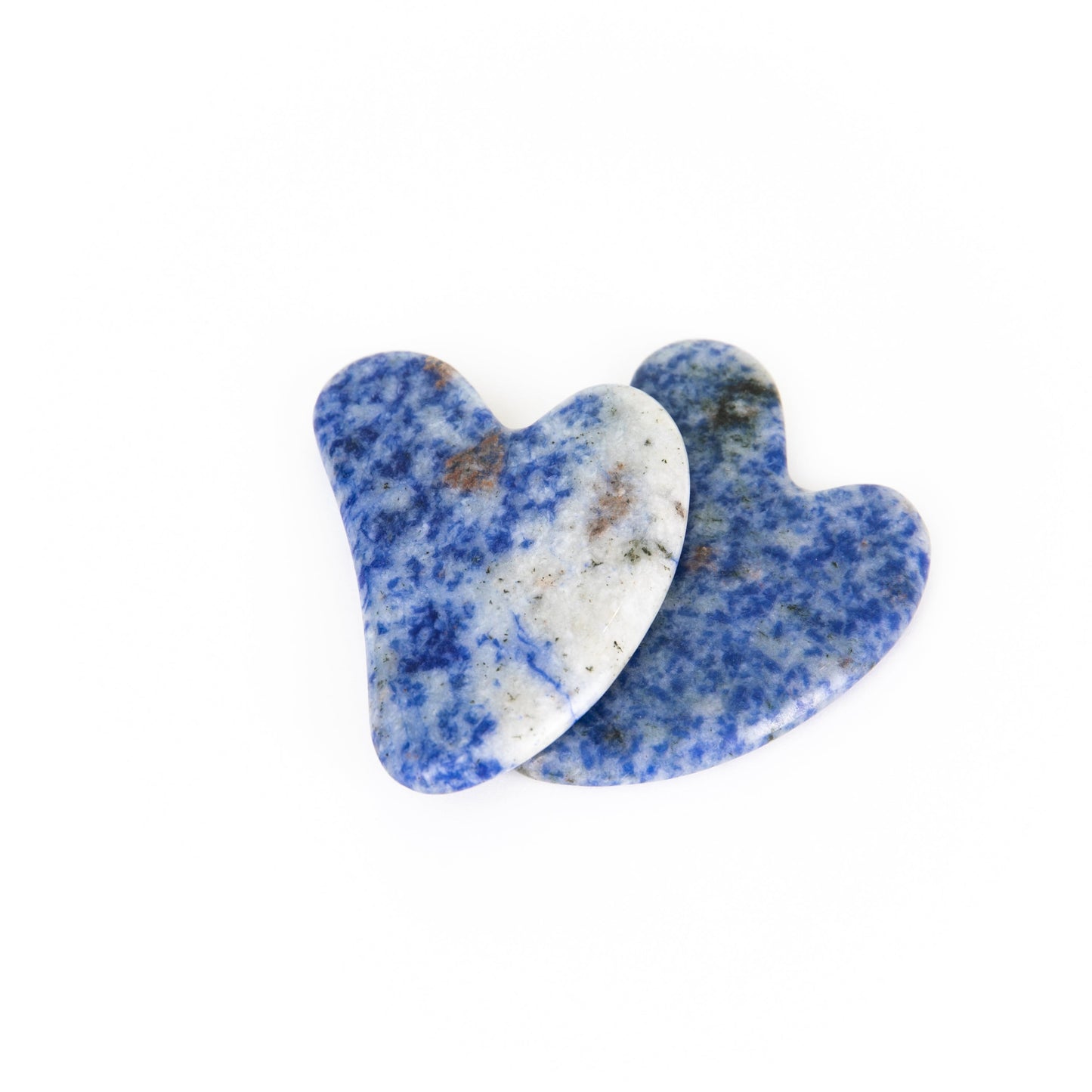 Blue Sodalite Gua Sha Stone – Natural Facial Massage Tool