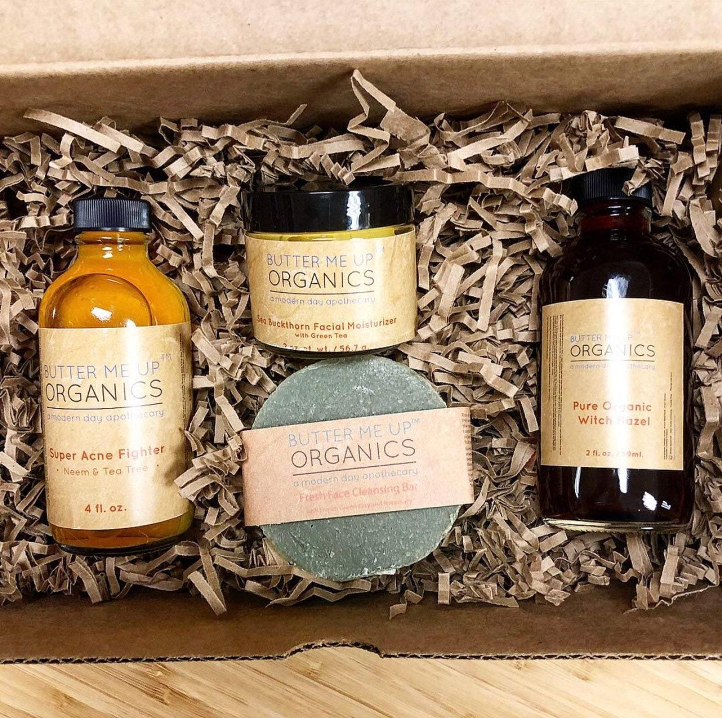 Organic Acne Care Bundle – Clear Skin Skincare Set.