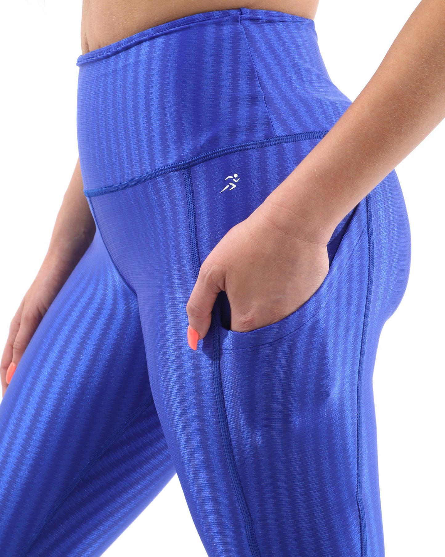 Firenze Activewear Leggings – Blue Seamless Fit (50% OFF)