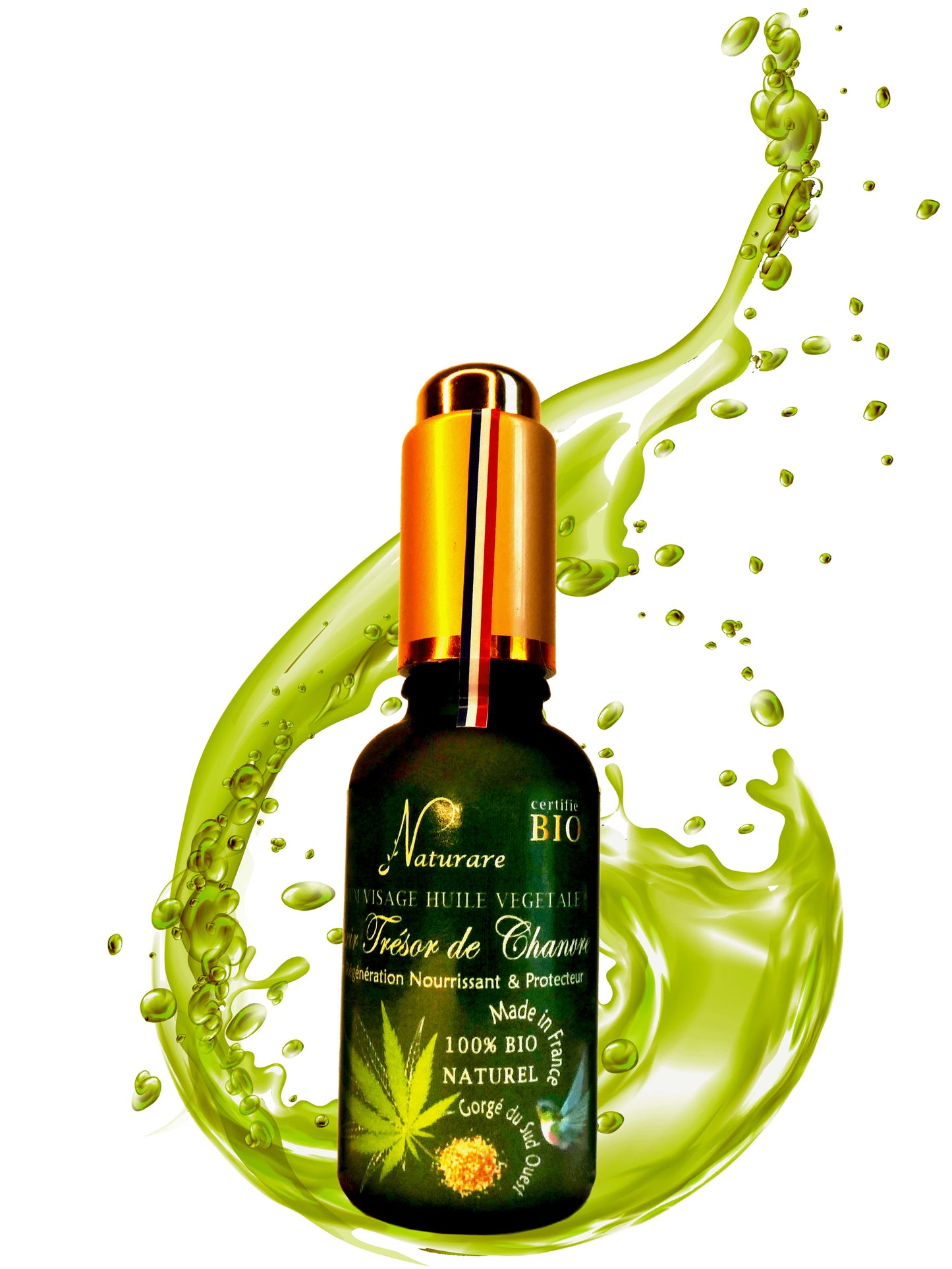 Organic Hemp Elixir – Plant-Based Oil Serum & Food Supplement