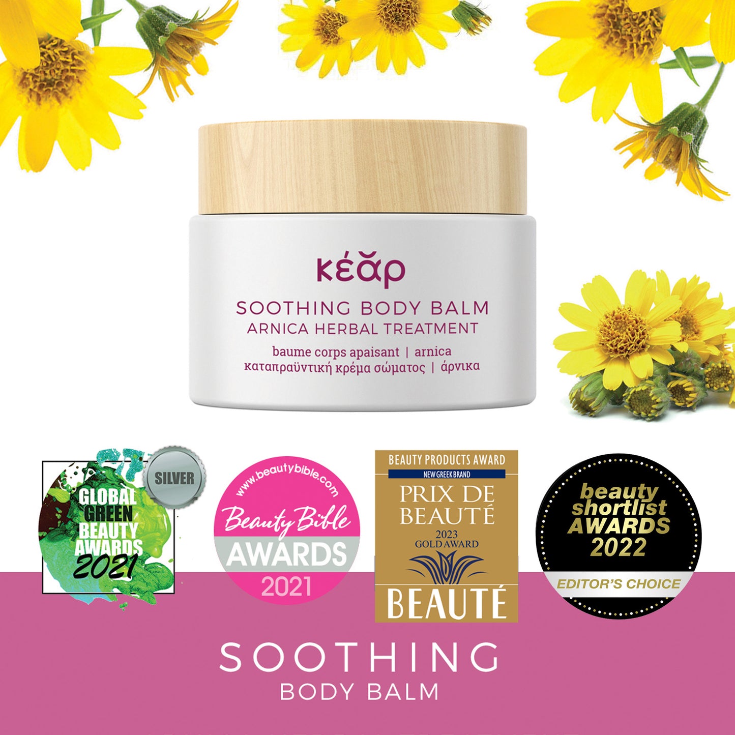 Soothing Body Balm – Arnica-Infused for Relief & Rejuvenation