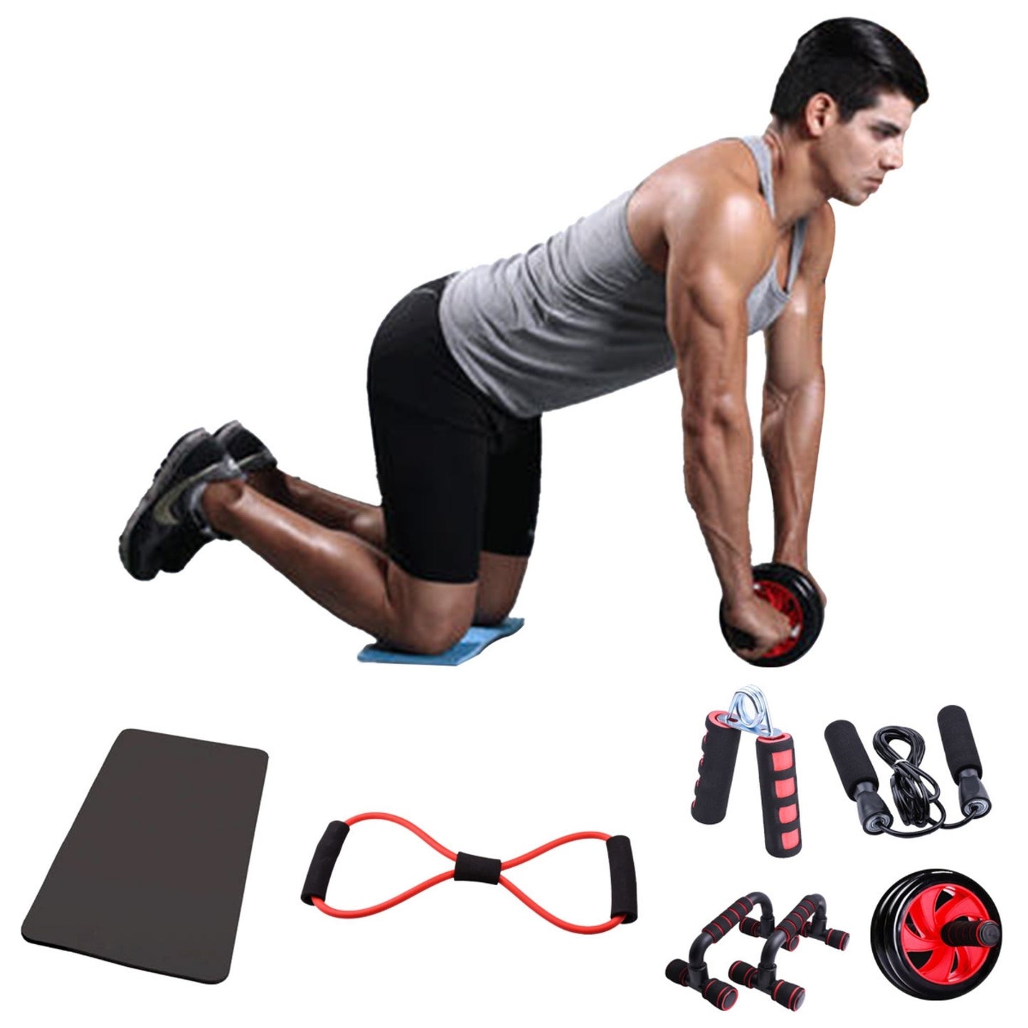 6-Piece Premium Workout Set – Complete Fitness Essentials