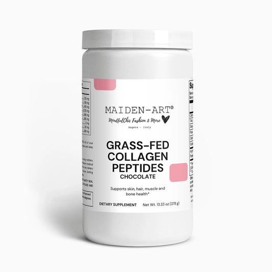 Chocolate Collagen Peptides Powder – Grass-Fed Protein Supplement