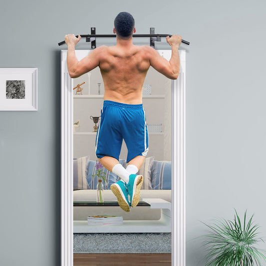 "Wall-Mount Pull-Up Bar – Upper Body Training for Home Gym
