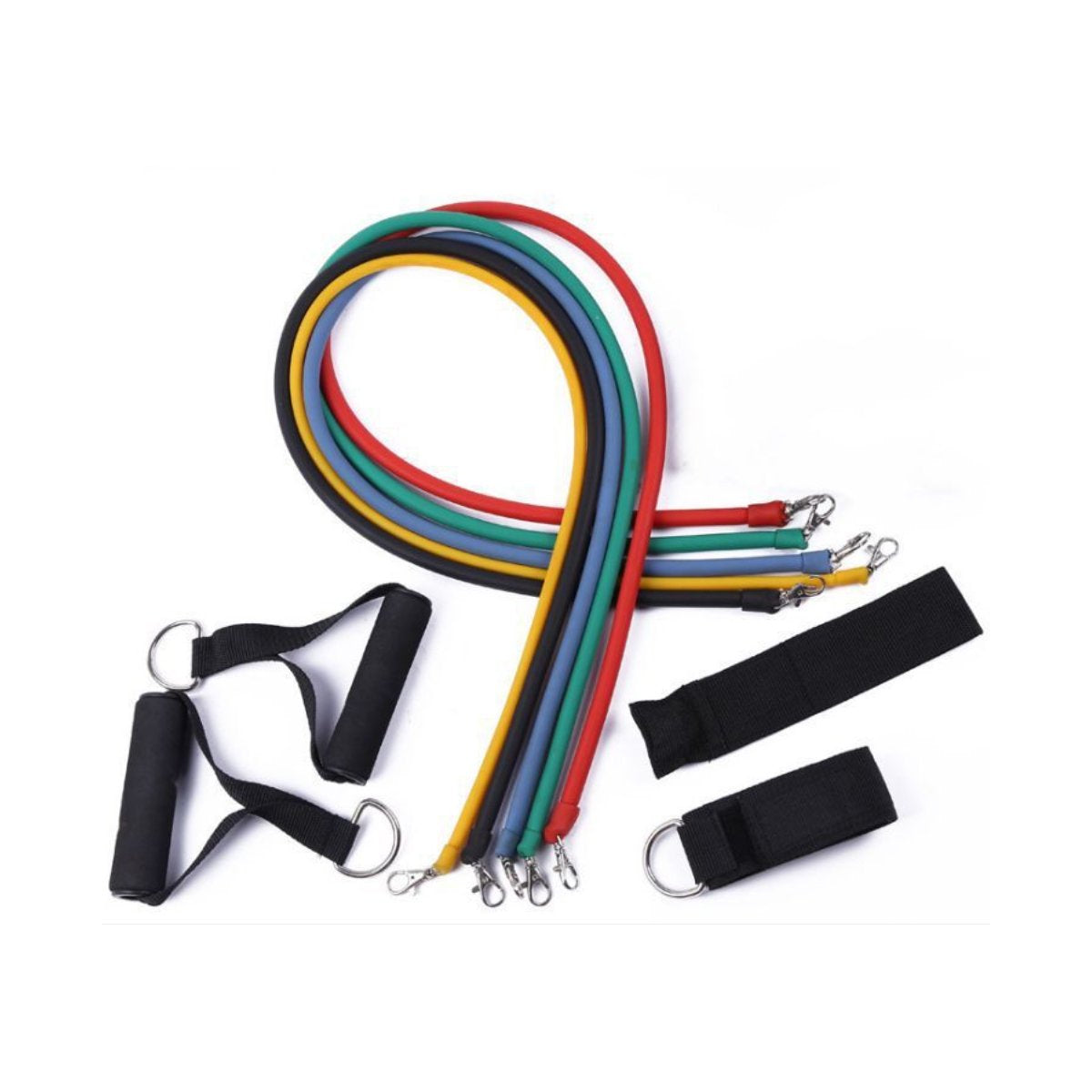 10-in-1 Resistance Band Set – Unisex Home Fitness Kit
