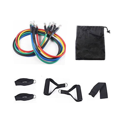 10-in-1 Resistance Band Set – Unisex Home Fitness Kit