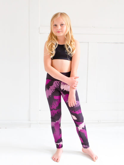 Anitra Printed Leggings – Stylish High-Waist Activewear