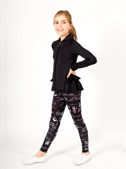 Printed Activewear Leggings – High-Waist Comfort Fit