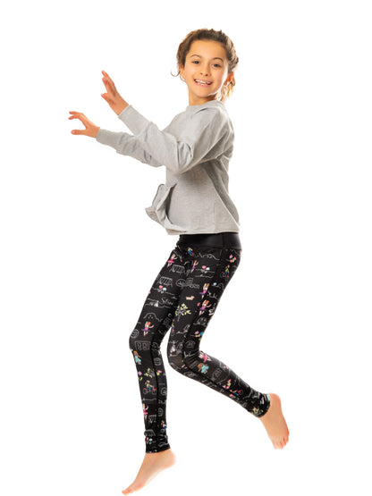 Printed Activewear Leggings – High-Waist Comfort Fit