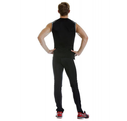 Insta Slim Activewear Compression Contrast Stitching V-neck MA0013