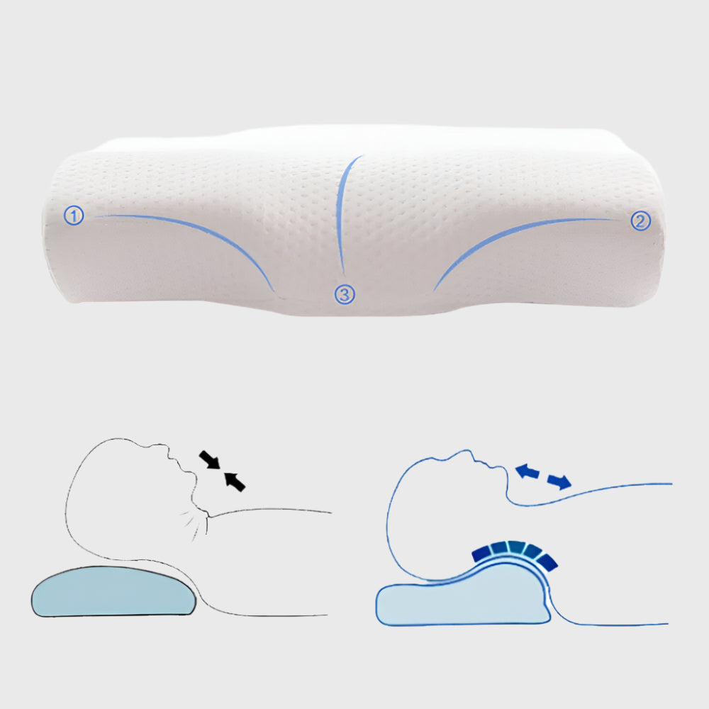 Stress Relief Memory Pillow – Comfort & Recovery Support