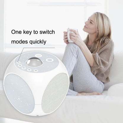 Starry Sky Projector Light – Remote-Controlled Sleep Aid (White)