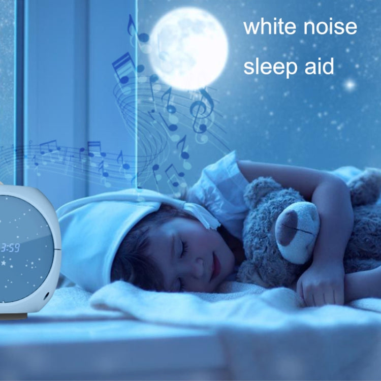 Starry Sky Projector Light – Remote-Controlled Sleep Aid (White)