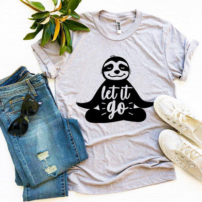 Let It Go Graphic T-Shirt – Casual & Comfy Tee