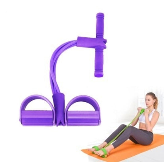 Portable Resistance Band with Pedal – Full-Body Workout Traine