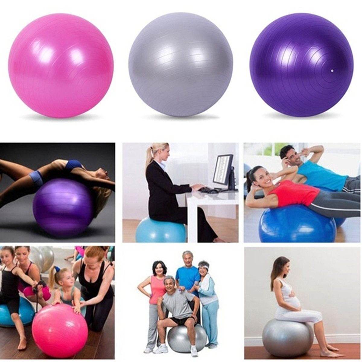 Deluxe 5-Piece Yoga & Fitness Set – Complete Exercise Kit